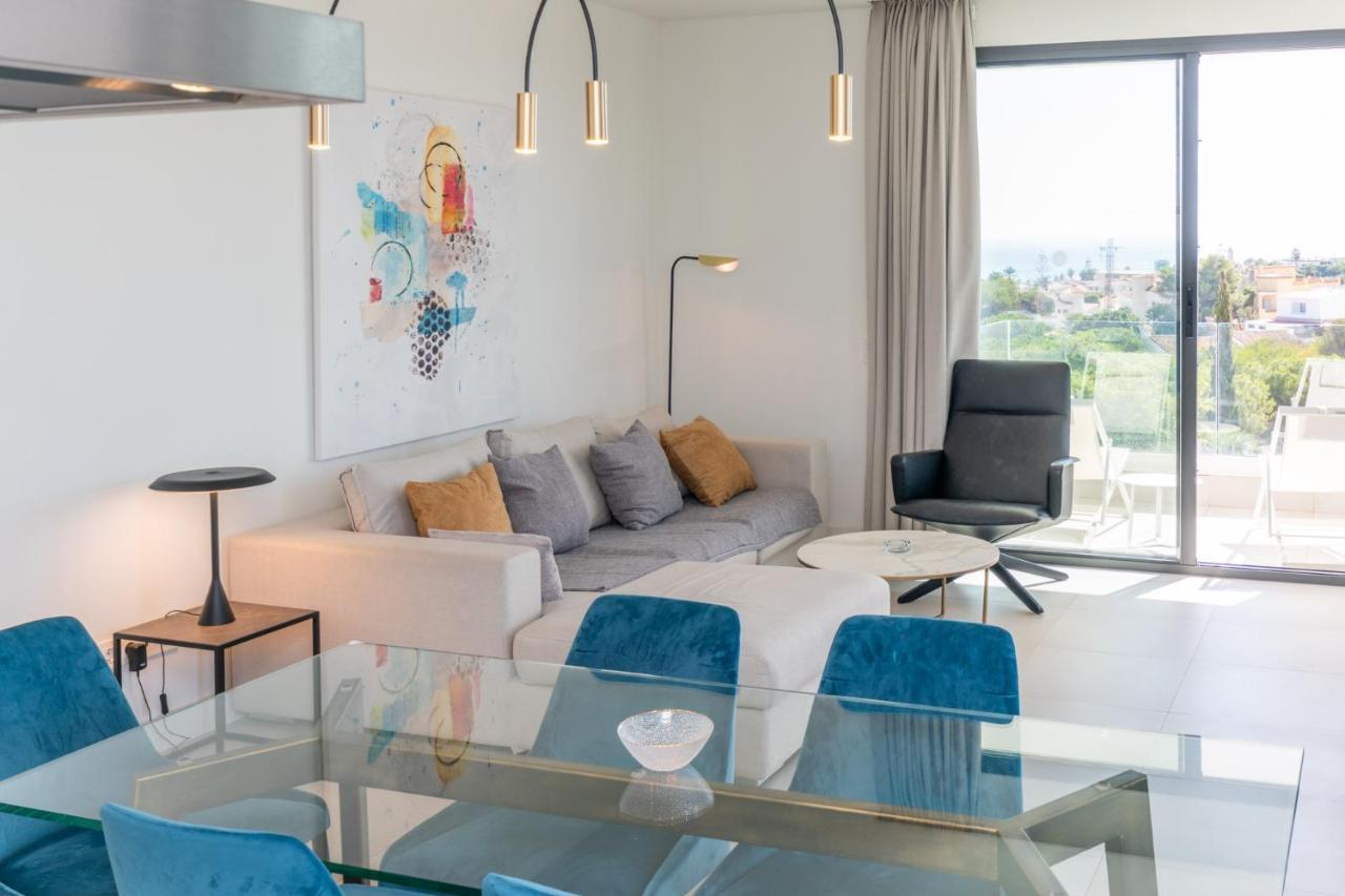 Apartamento 2Br Luxury - Santa Barbara Heights, Good Wifi & Ac La Cala De Mijas Exterior foto